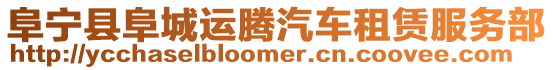 阜寧縣阜城運騰汽車租賃服務部