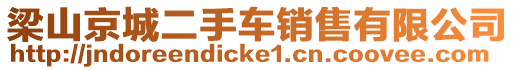 梁山京城二手車銷售有限公司