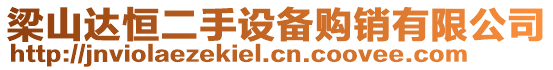 梁山達(dá)恒二手設(shè)備購(gòu)銷有限公司