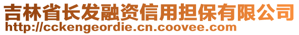 吉林省長發(fā)融資信用擔保有限公司