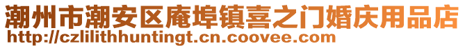 潮州市潮安區(qū)庵埠鎮(zhèn)喜之門婚慶用品店