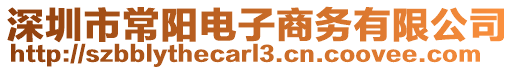 深圳市常陽電子商務(wù)有限公司