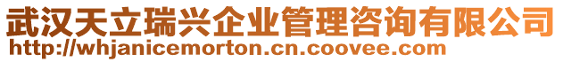 武漢天立瑞興企業(yè)管理咨詢有限公司