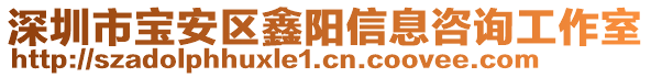 深圳市寶安區(qū)鑫陽信息咨詢工作室