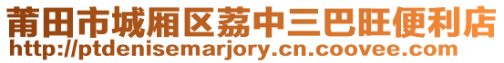 莆田市城廂區(qū)荔中三巴旺便利店