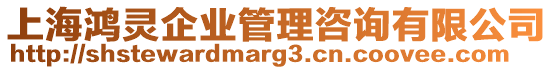 上海鴻靈企業(yè)管理咨詢有限公司