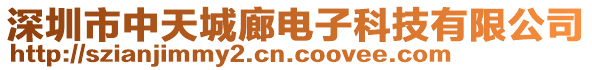 深圳市中天城廊電子科技有限公司