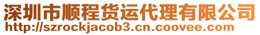 深圳市順程貨運代理有限公司