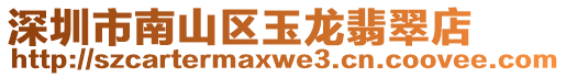 深圳市南山區玉龍翡翠店