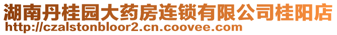 湖南丹桂園大藥房連鎖有限公司桂陽店