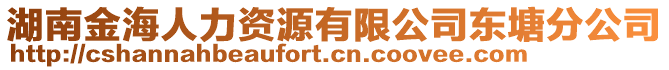 湖南金海人力資源有限公司東塘分公司