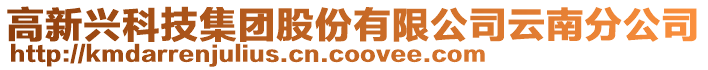 高新興科技集團股份有限公司云南分公司