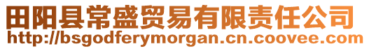 田陽縣常盛貿易有限責任公司
