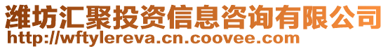 濰坊匯聚投資信息咨詢有限公司