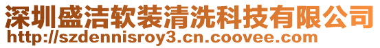 深圳盛潔軟裝清洗科技有限公司