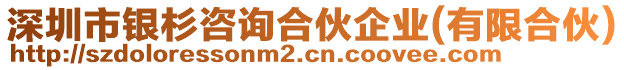 深圳市銀杉咨詢合伙企業(yè)(有限合伙)