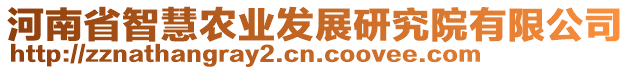 河南省智慧農業發展研究院有限公司