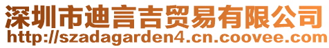 深圳市迪言吉貿易有限公司