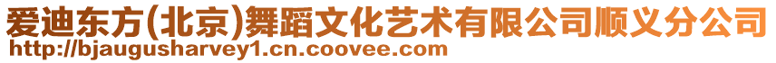 愛迪東方(北京)舞蹈文化藝術(shù)有限公司順義分公司