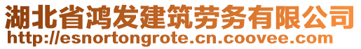 湖北省鴻發(fā)建筑勞務(wù)有限公司