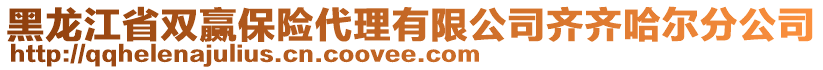 黑龍江省雙贏保險代理有限公司齊齊哈爾分公司