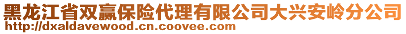 黑龍江省雙贏保險代理有限公司大興安嶺分公司