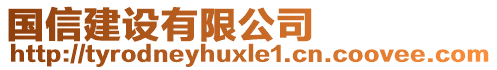 國信建設有限公司