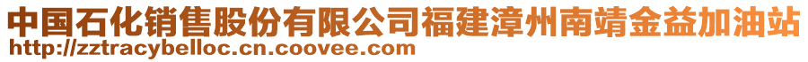 中國石化銷售股份有限公司福建漳州南靖金益加油站