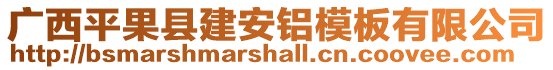 廣西平果縣建安鋁模板有限公司