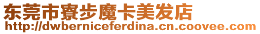 東莞市寮步魔卡美發店