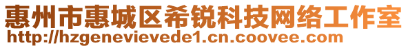 惠州市惠城區希銳科技網絡工作室