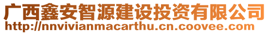 廣西鑫安智源建設投資有限公司