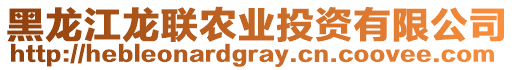 黑龍江龍聯(lián)農(nóng)業(yè)投資有限公司
