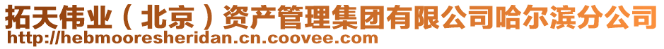 拓天偉業(yè)（北京）資產(chǎn)管理集團(tuán)有限公司哈爾濱分公司