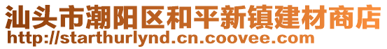 汕頭市潮陽(yáng)區(qū)和平新鎮(zhèn)建材商店