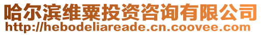 哈爾濱維粟投資咨詢有限公司