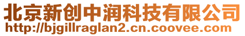 北京新創(chuàng)中潤科技有限公司