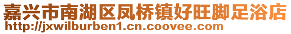 嘉興市南湖區(qū)鳳橋鎮(zhèn)好旺腳足浴店