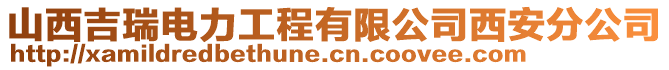 山西吉瑞電力工程有限公司西安分公司