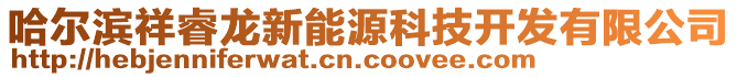 哈爾濱祥睿龍新能源科技開發(fā)有限公司