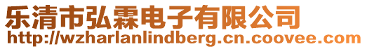 樂(lè)清市弘霖電子有限公司