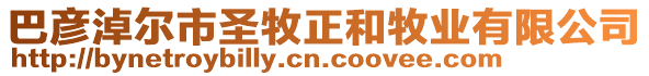 巴彥淖爾市圣牧正和牧業(yè)有限公司