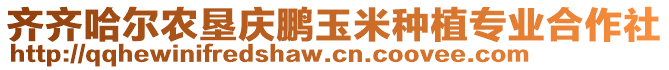 齊齊哈爾農墾慶鵬玉米種植專業合作社