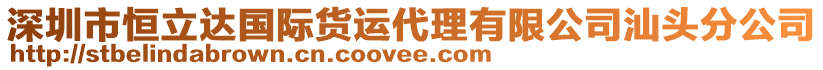 深圳市恒立達國際貨運代理有限公司汕頭分公司