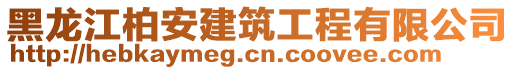 黑龍江柏安建筑工程有限公司