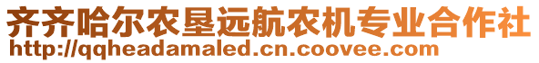 齊齊哈爾農(nóng)墾遠(yuǎn)航農(nóng)機(jī)專業(yè)合作社