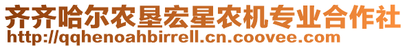 齊齊哈爾農(nóng)墾宏星農(nóng)機(jī)專業(yè)合作社