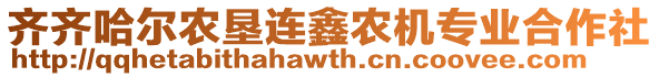 齊齊哈爾農(nóng)墾連鑫農(nóng)機(jī)專業(yè)合作社