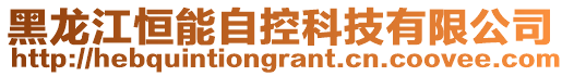 黑龍江恒能自控科技有限公司
