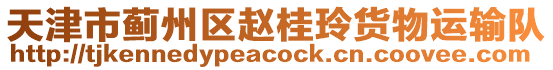 天津市薊州區(qū)趙桂玲貨物運(yùn)輸隊(duì)